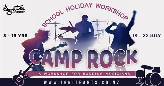 Camp Rock School Holiday Workshop