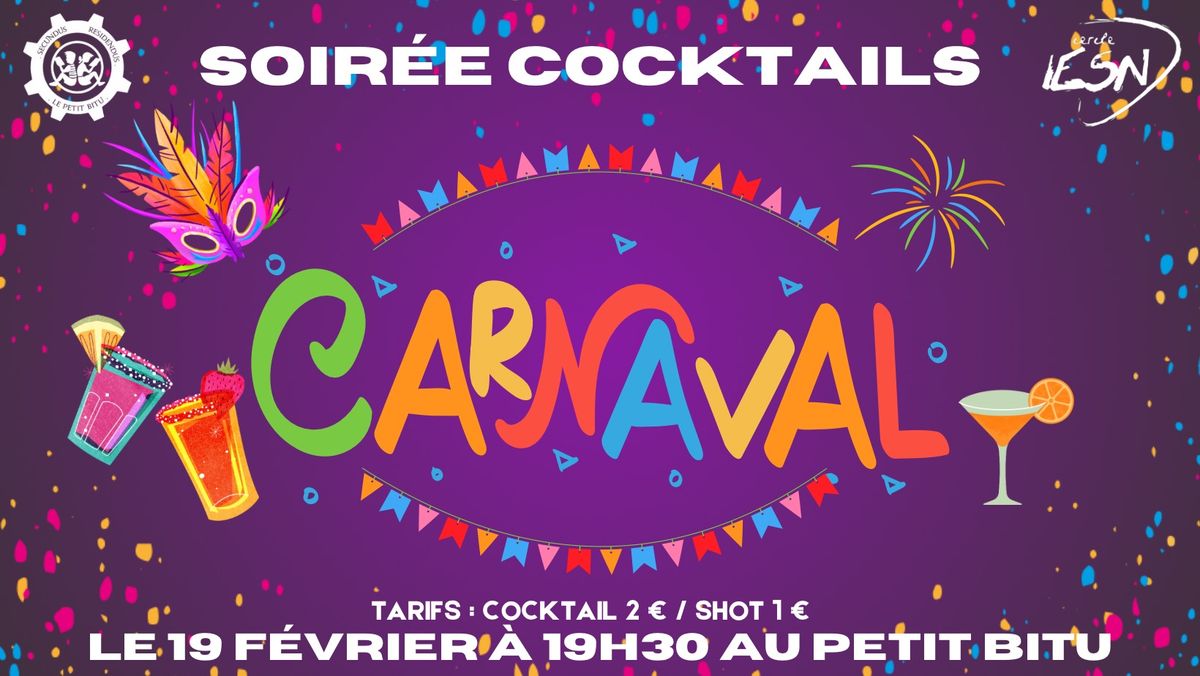 Soir\u00e9e Carnaval - CERCLE IESN