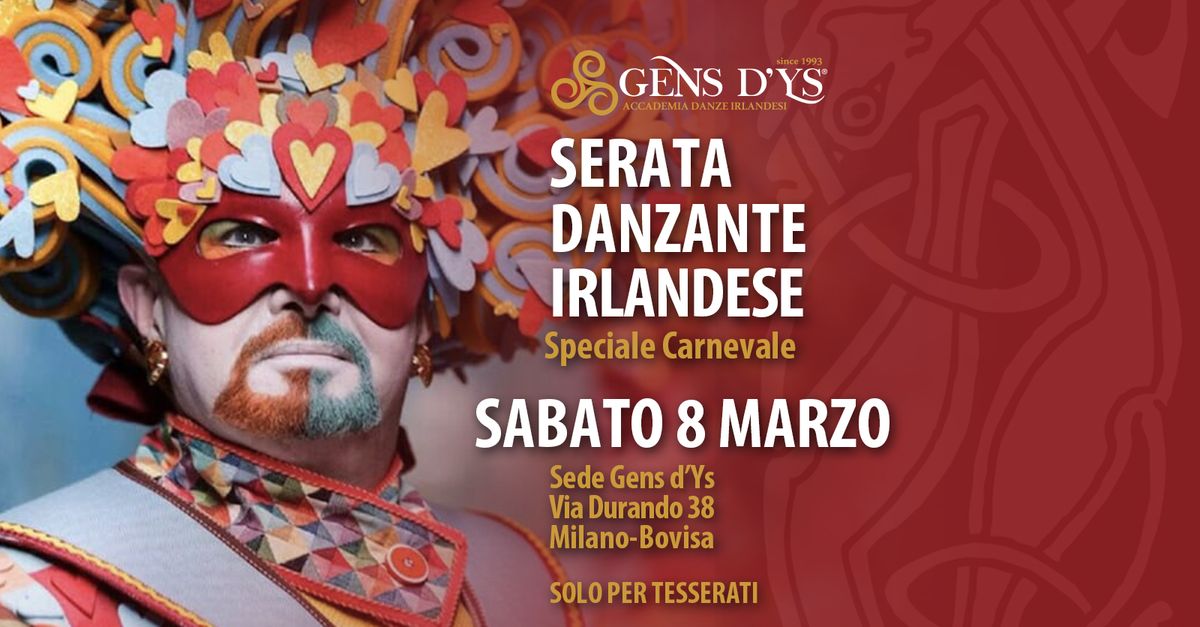 Milano - Serata danzante di Carnevale