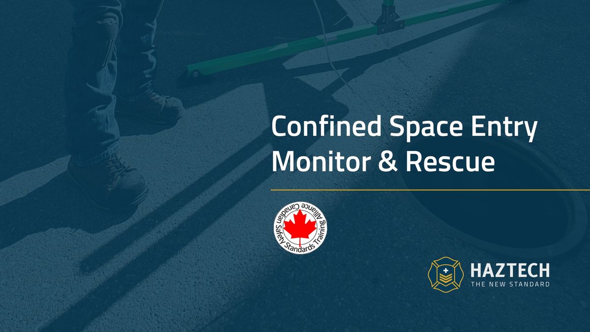Confined Space Entry Monitor & Rescue (CSSTA)