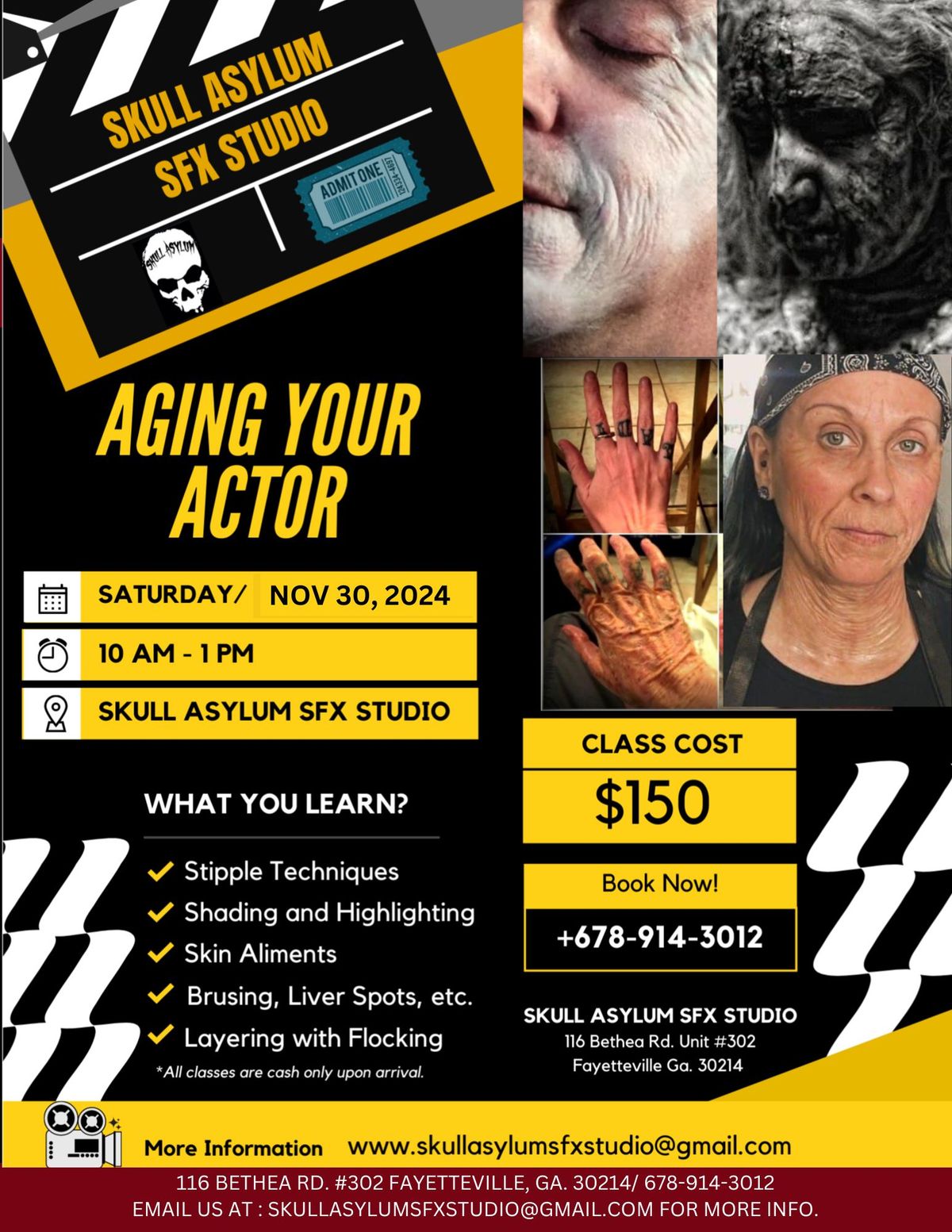 AGING YOUR ACTOR