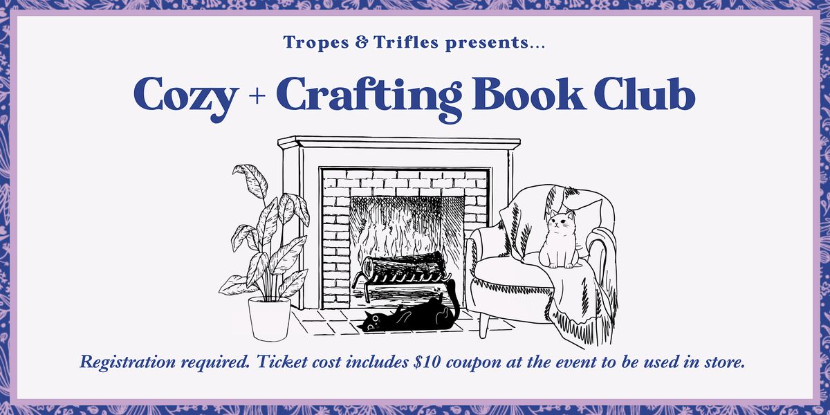 June Cozy + Crafting Book Club!