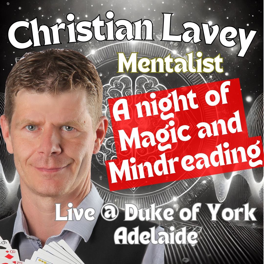 A Night of Magic and Mindreading with Christian Lavey