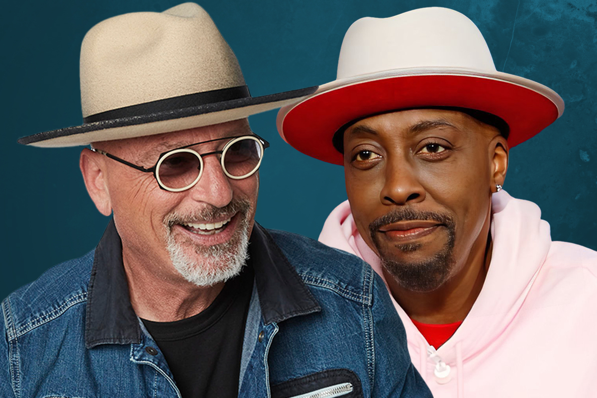 Howie Mandel with Arsenio Hall