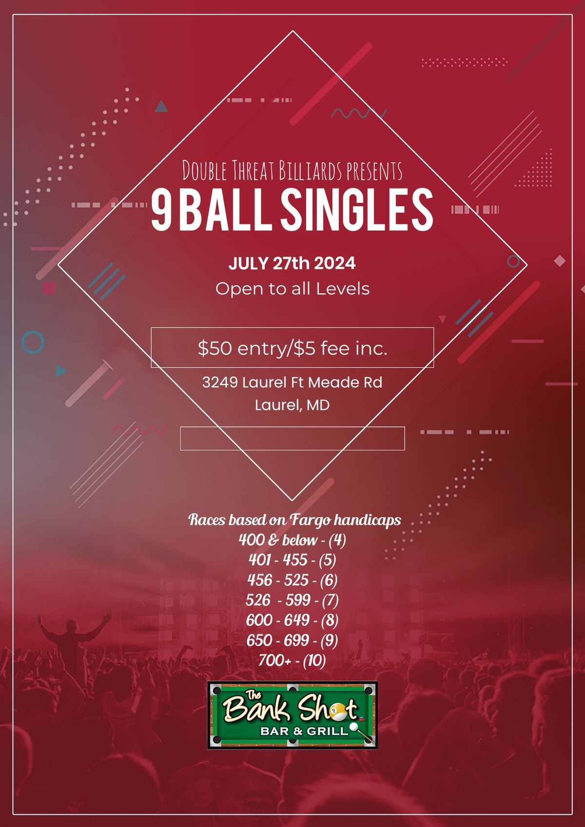 9 Ball Singles; Y\u2019all Asked for Singles\u2014here it is!