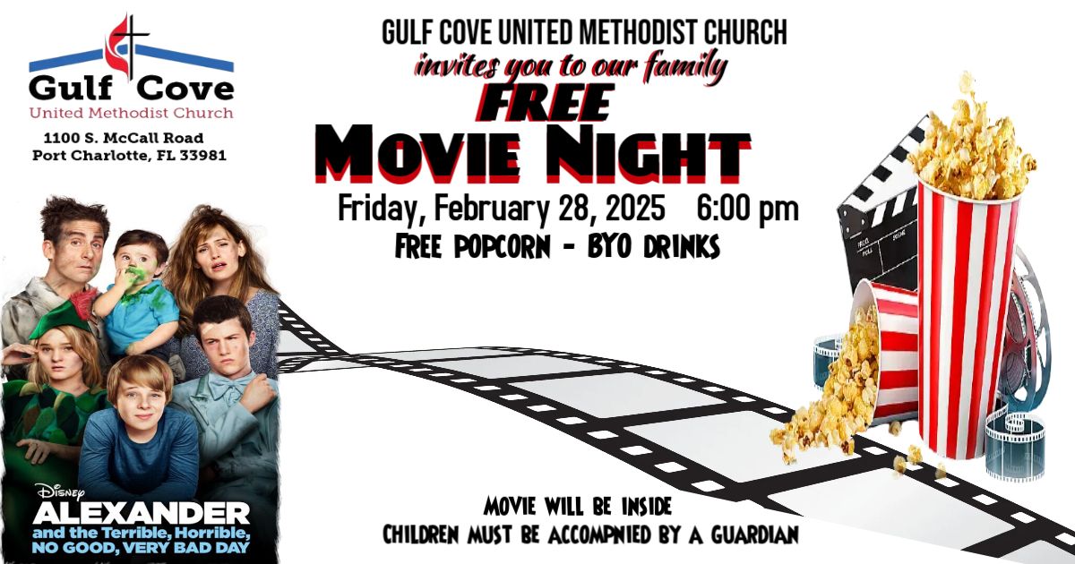 Free Family Movie Night at GCUMC                                