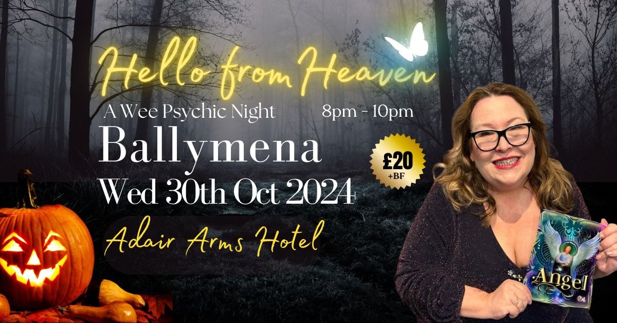 Halloween Hello from Heaven Ballymena