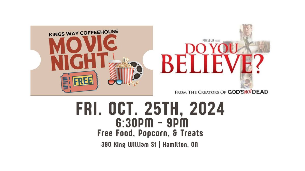 King's Way Coffeehouse Movie Night