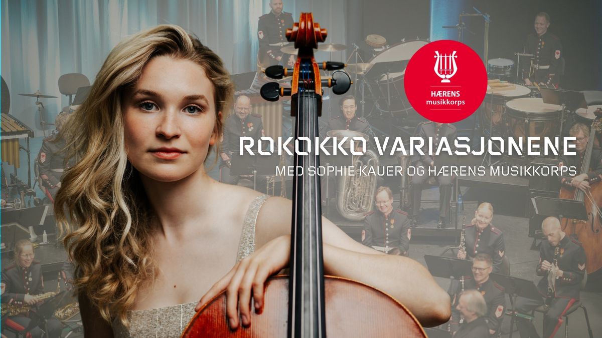 Rokokko-variasjoner med Sophie Kauer og H\u00e6rens musikkorps