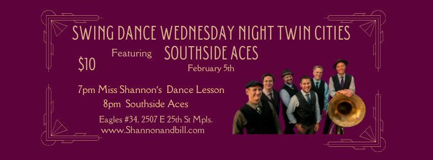 Southside Aces at Swing Dance Wednesday Night 2\/5