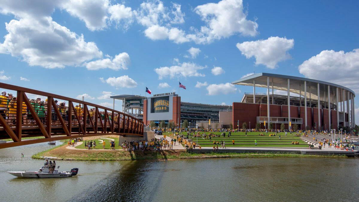 Auburn Tigers at Baylor Bears Football at McLane Stadium