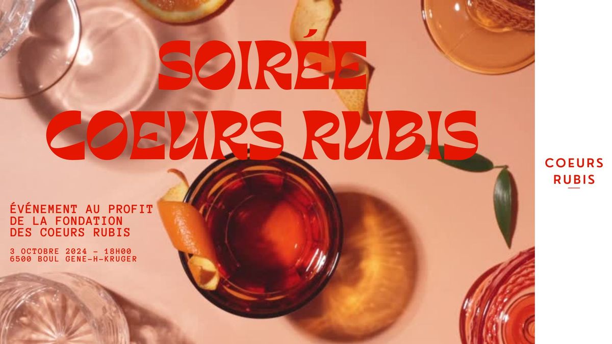 3e \u00e9dition - Soir\u00e9e Coeurs Rubis