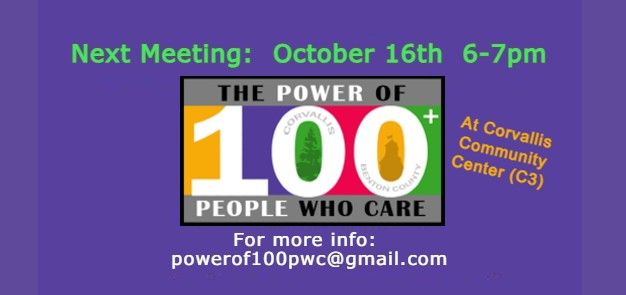 4th Quarter Meeting of 100 People Who Care 