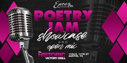 Poetry Jam - Open Mic & Showcase  |  10.1