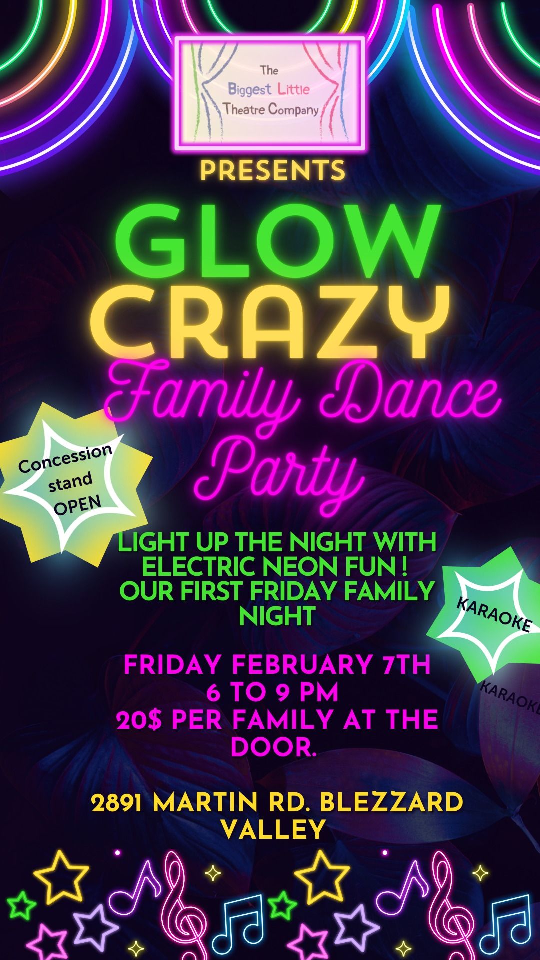 GLOW CRAZY Family Dance Party 