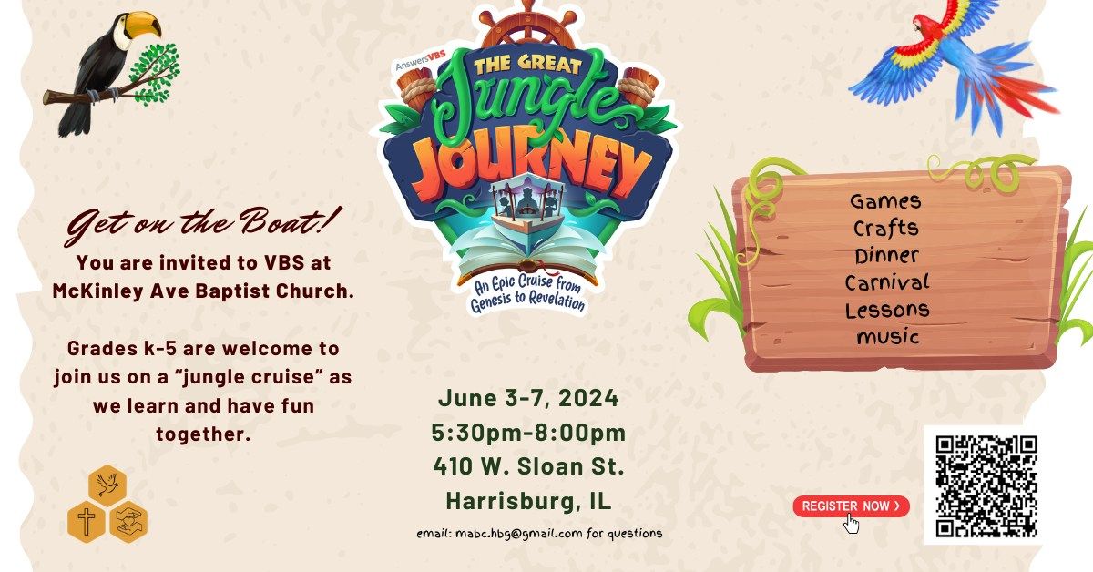 Jungle Journey: VBS 2024