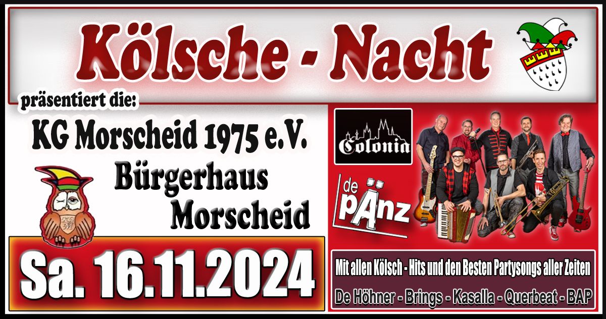 De P\u00e4nz - K\u00f6lsche Nacht in Morscheid