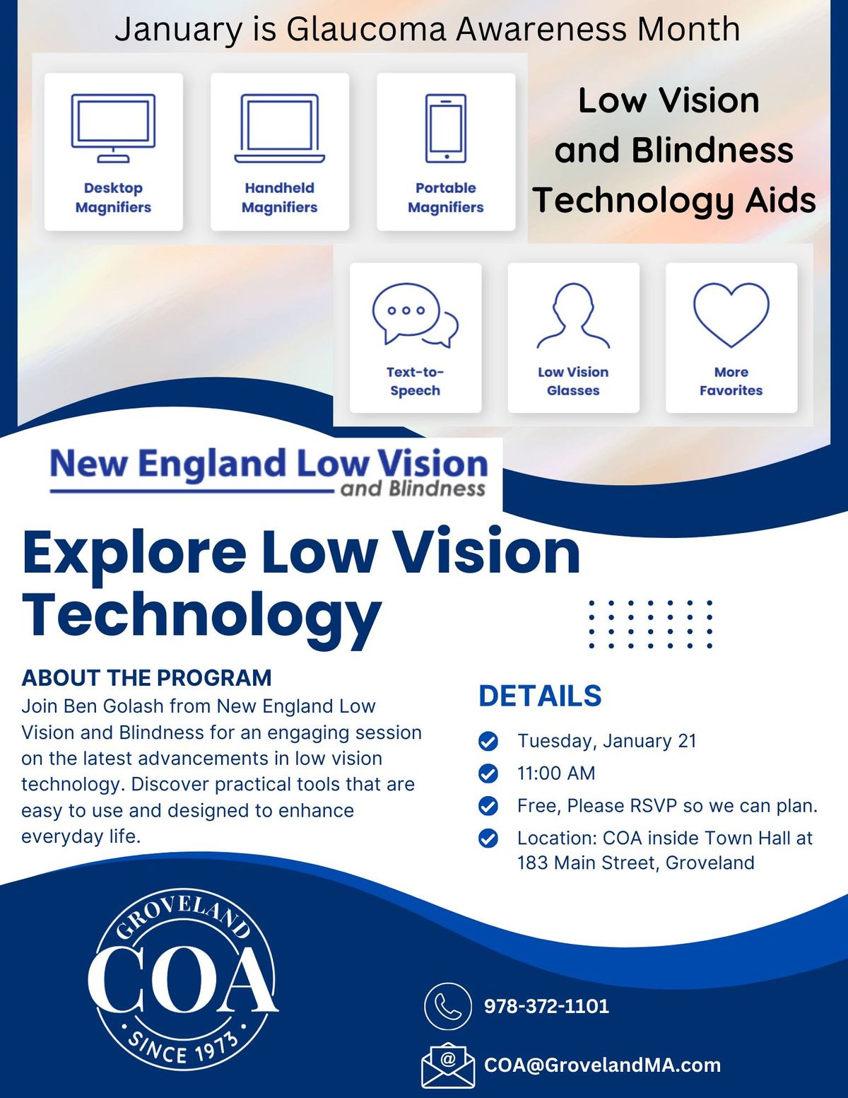 \ud83d\udd0d Explore Low Vision Technology \ud83d\udd0d