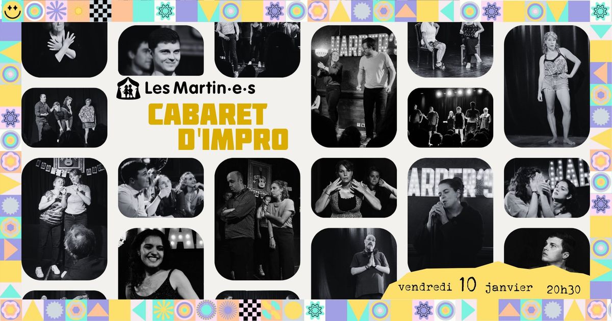 CABARET D'IMPRO (Les Martin.e.s)