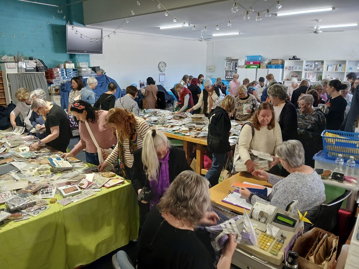 Annual Craft Garage Sale at Daisy Chain Scrapbooks