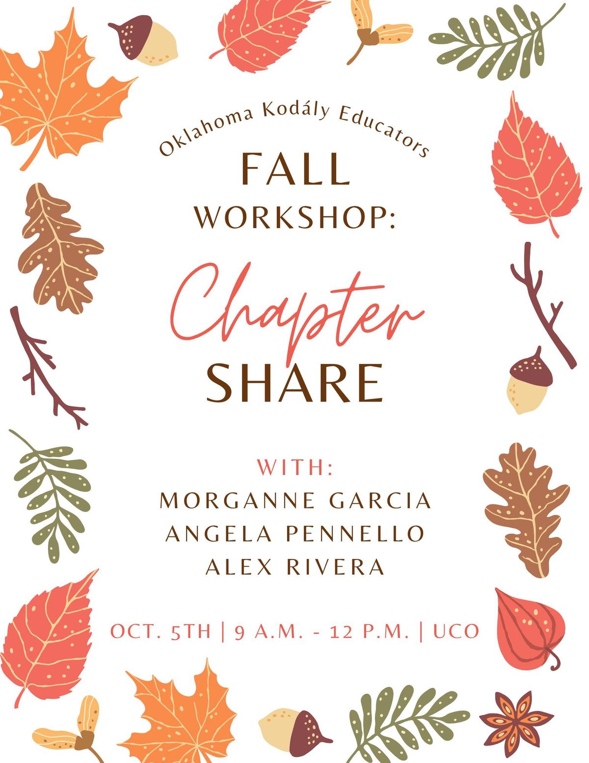 OKE Fall Workshop - Chapter Share