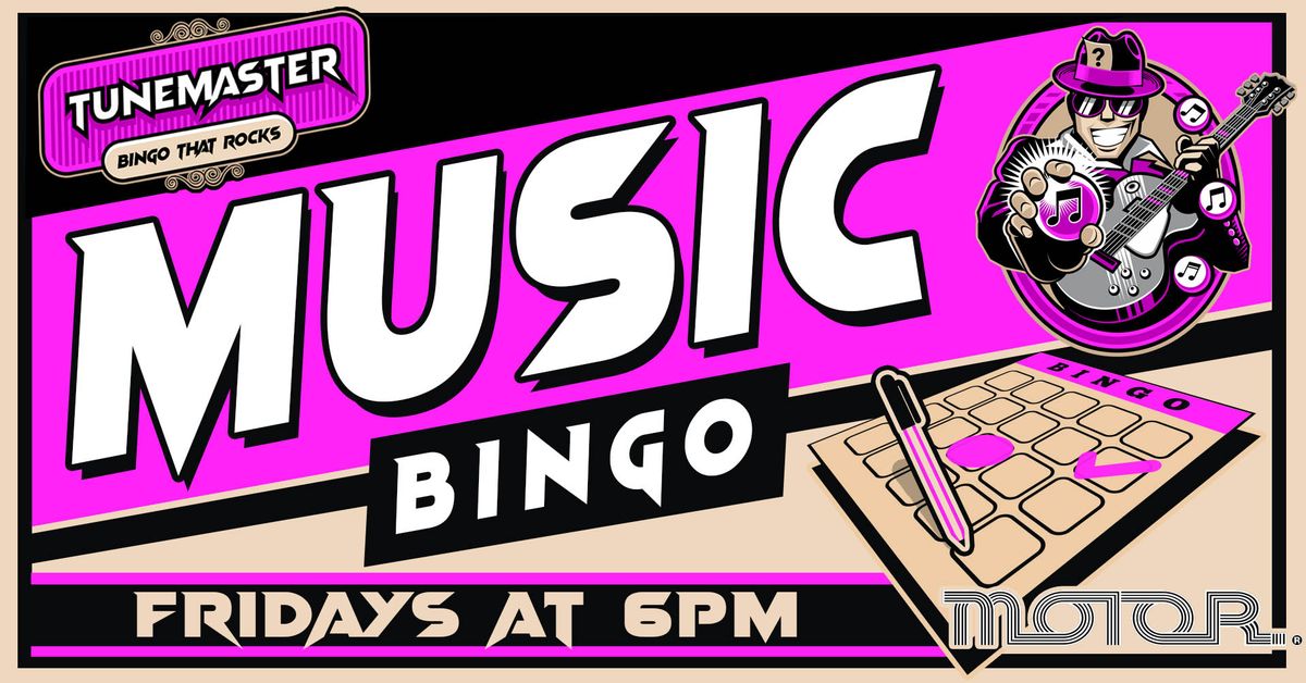 ?? Music Bingo at Motor Bar & Restaurant