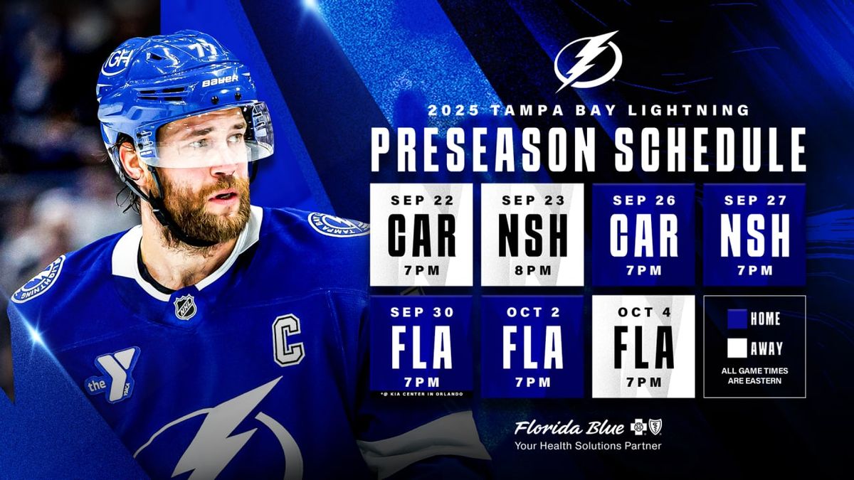 Preseason: Tampa Bay Lightning vs. Florida Panthers