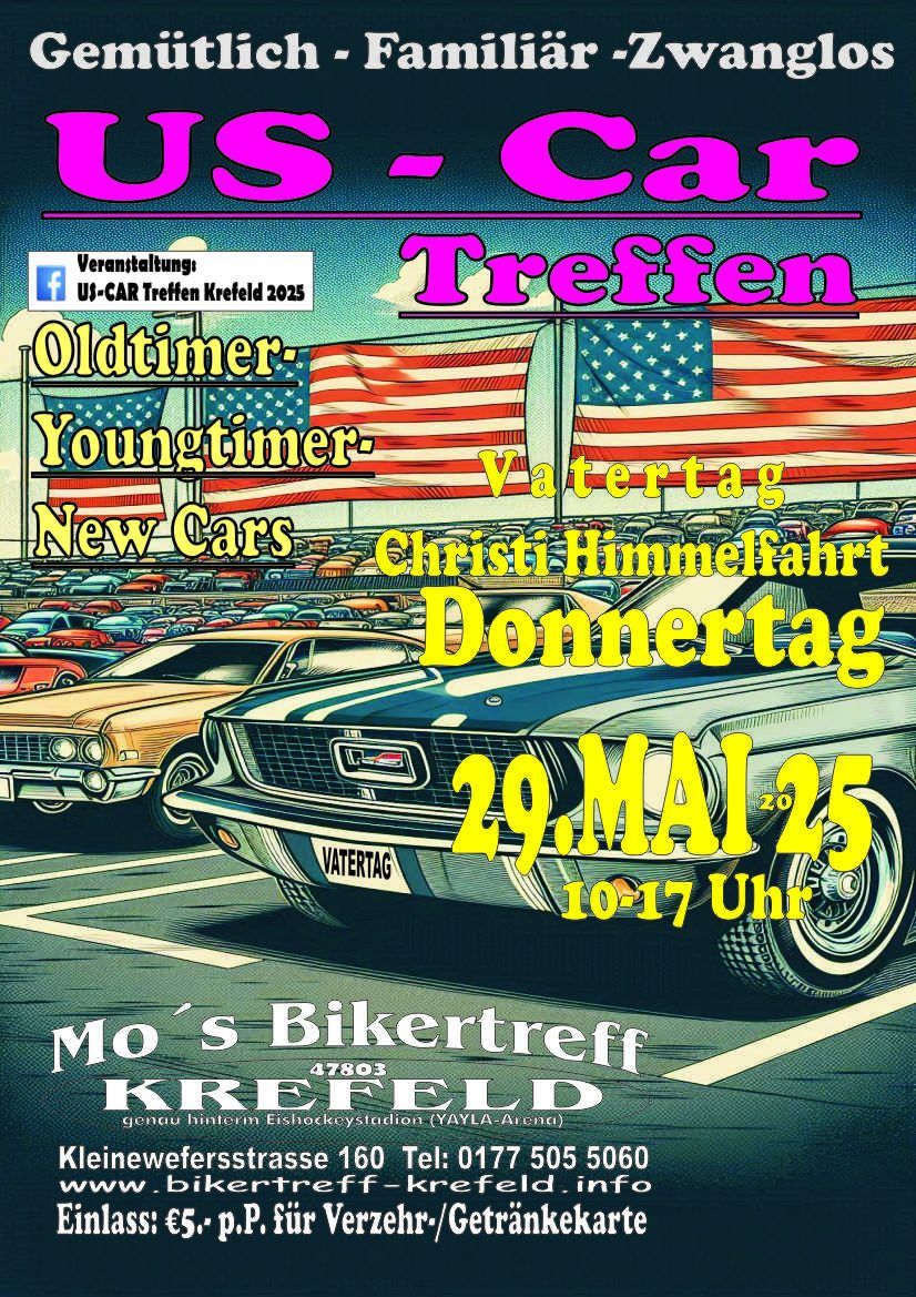 US-Car Treffen Krefeld 2025