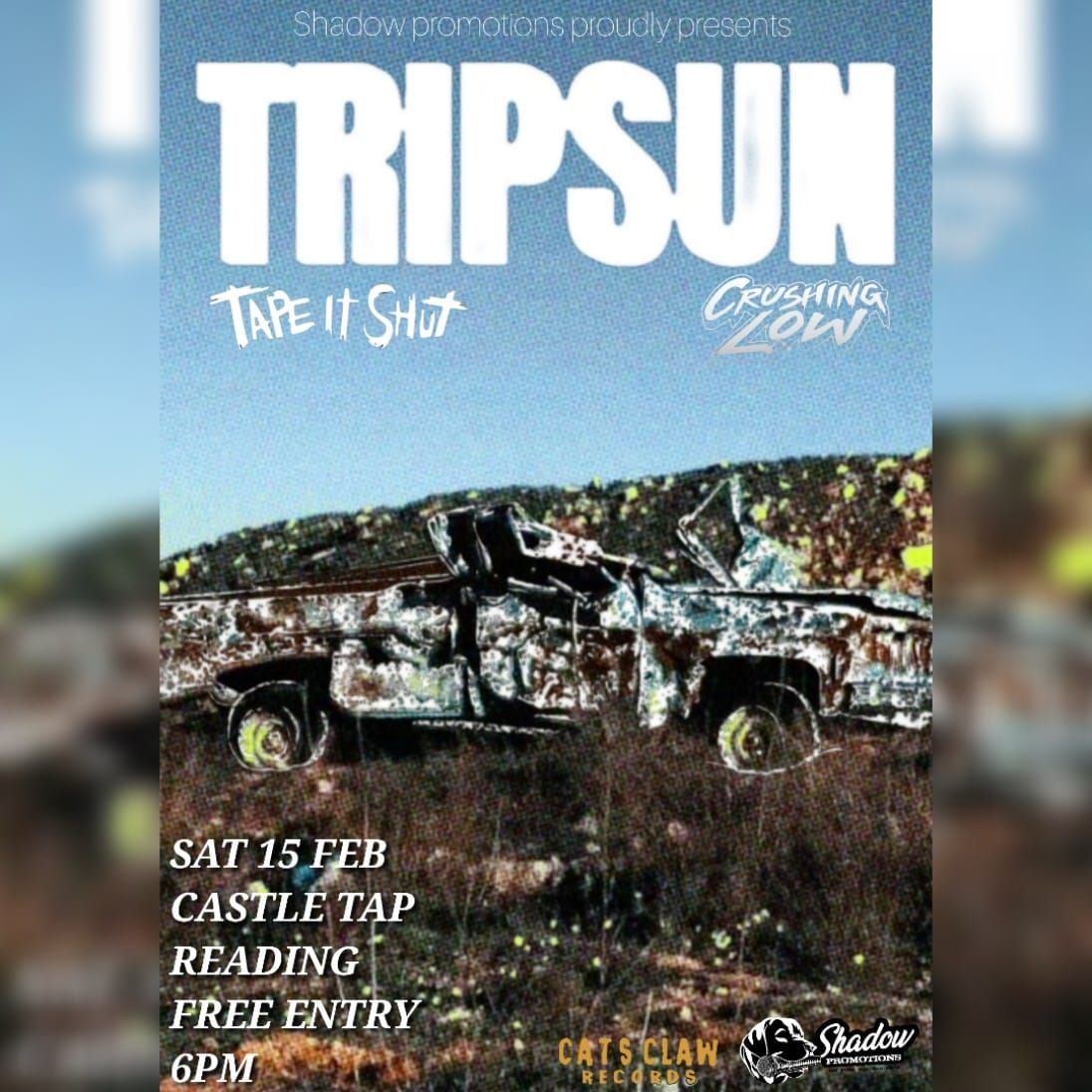 TRIPSUN, Tape it shut, Crushing low 