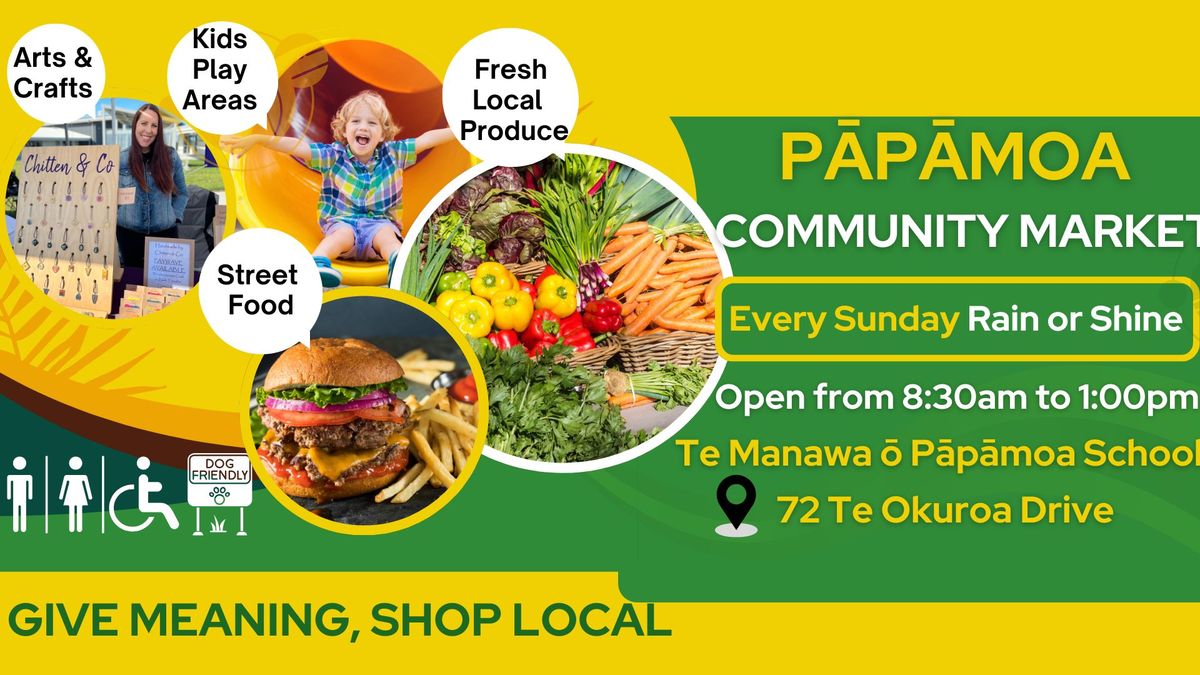 Your Sunday Spot: P\u0101p\u0101moa Community Market