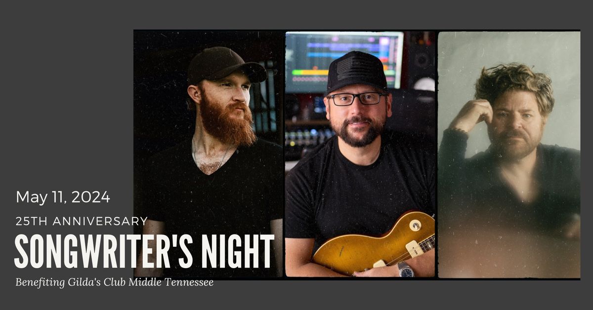 Gilda's Club Middle Tennessee Songwriter's Night