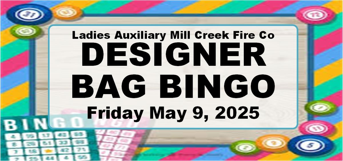 Designer Bag Bingo