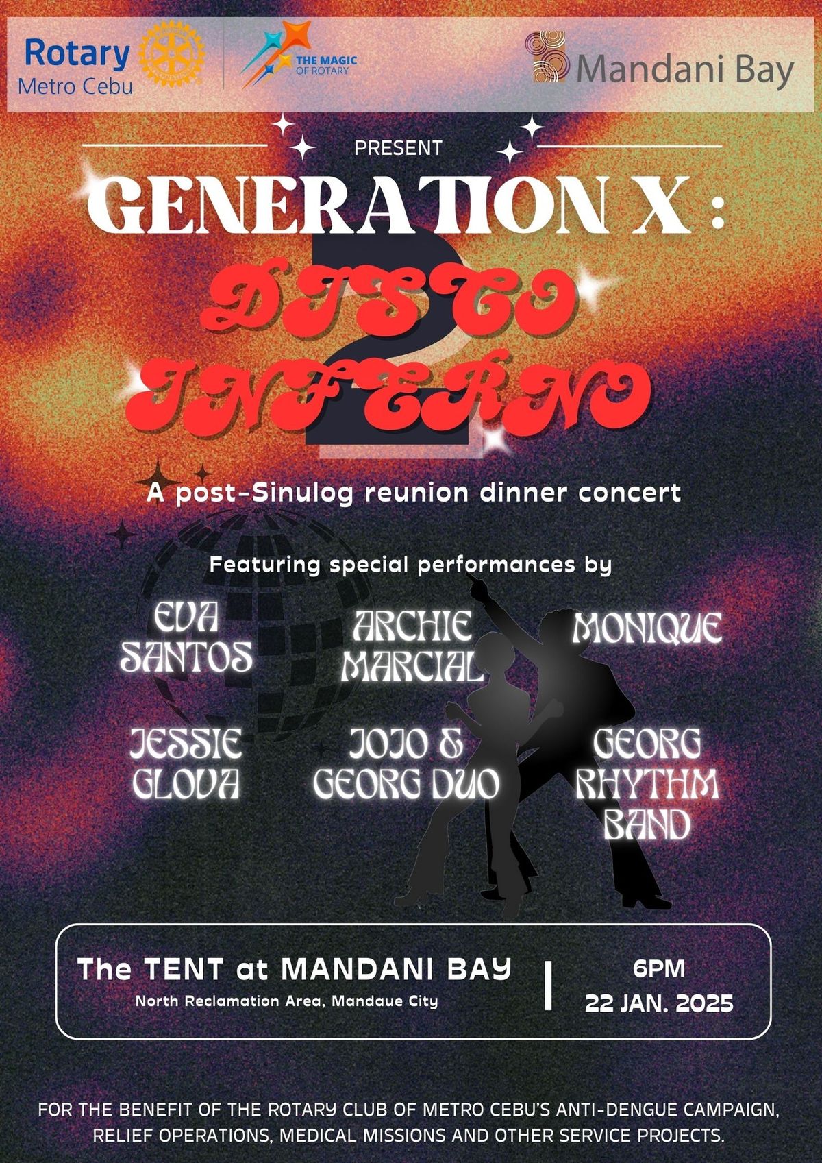 Generation X : Disco Inferno 2 (a post-Sinulog reunion dinner concert)