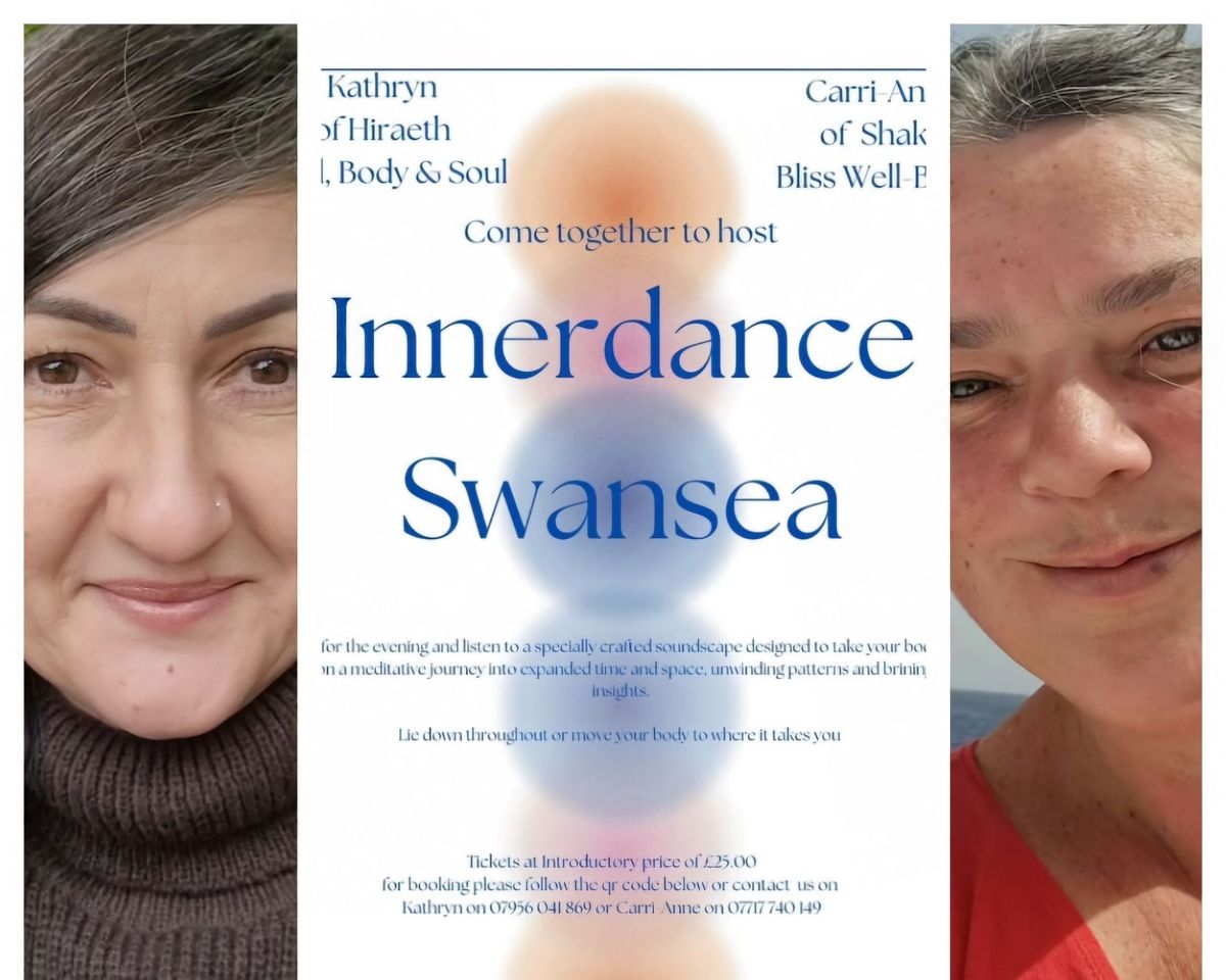 Innerdance Swansea, Relax the nervous system and break patterns.