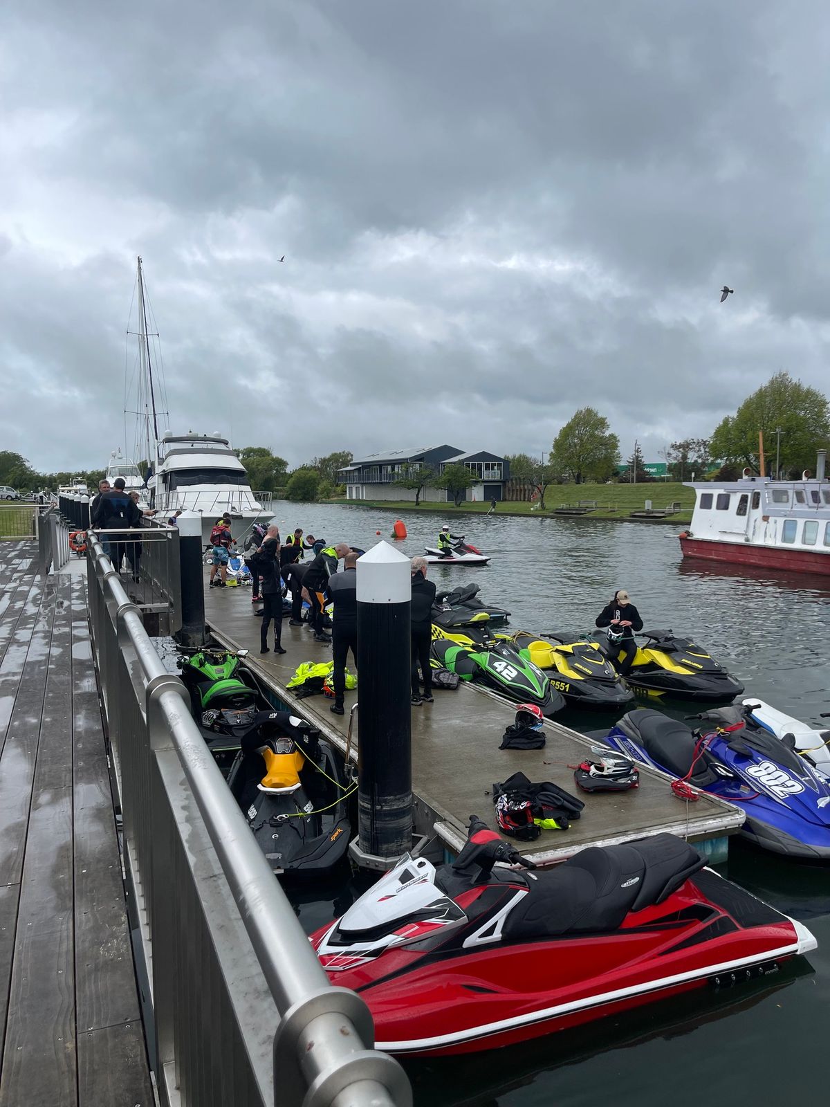 Our Annual Lyttelton to Kaiapoi return jetski ride