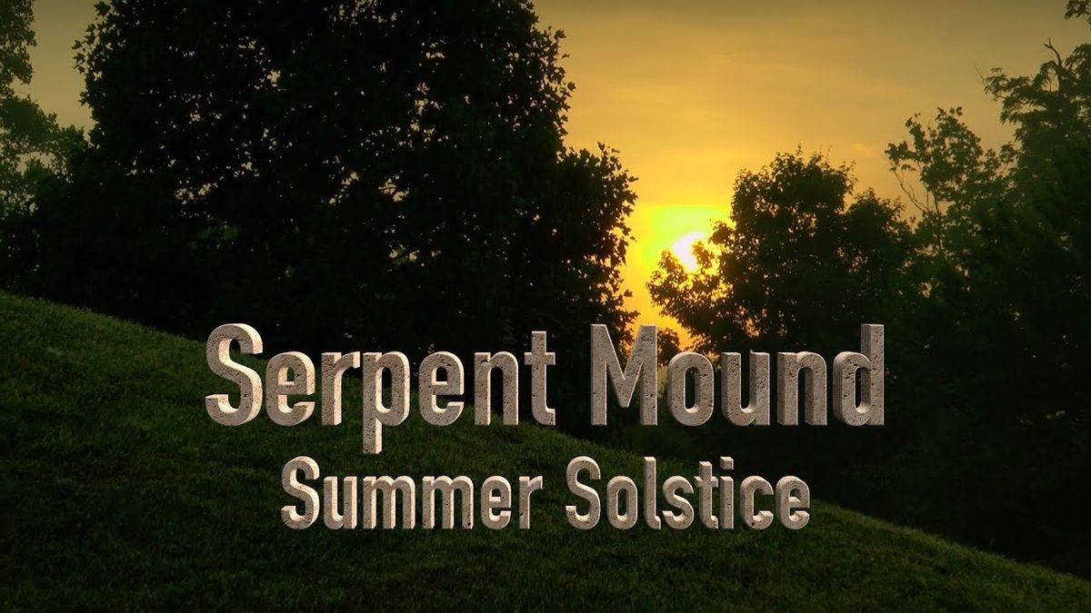 Ride to Serpent Mound Summer Solstice Festival. 