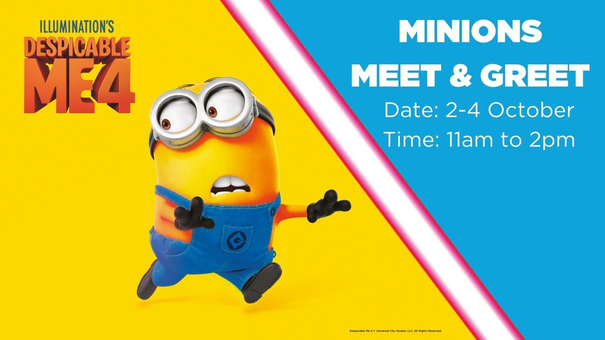 Minions Meet & Greet - School Holiday Fun @ Pakenham Central Marketplace