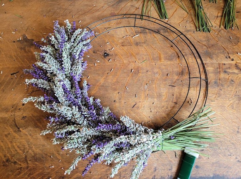 Fresh Lavender Wreath Making Workshop