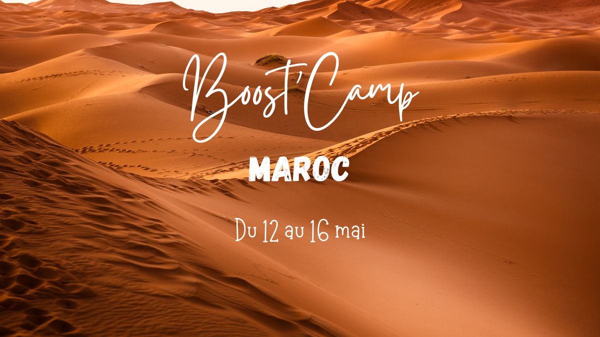 Boost'Camp Taghazout - 5 jours pour souffler et avancer