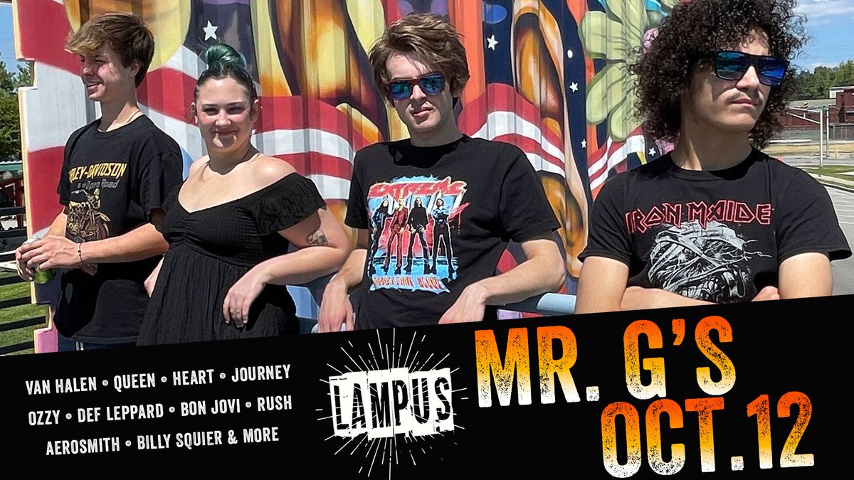 LAMPUS Rocks Mr G's Lounge!