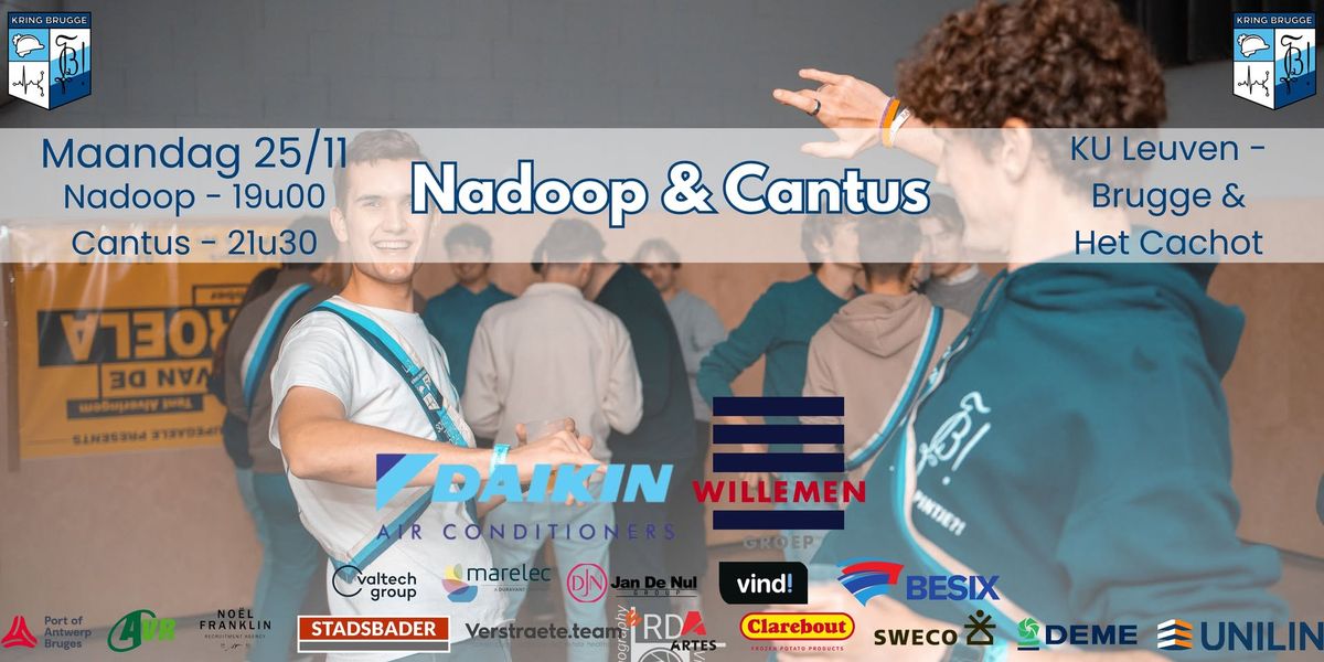 Nadoop & Cantus - Kring Brugge