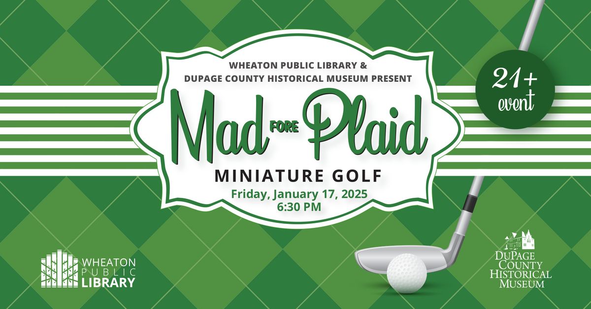 Mad Fore Plaid Miniature Golf