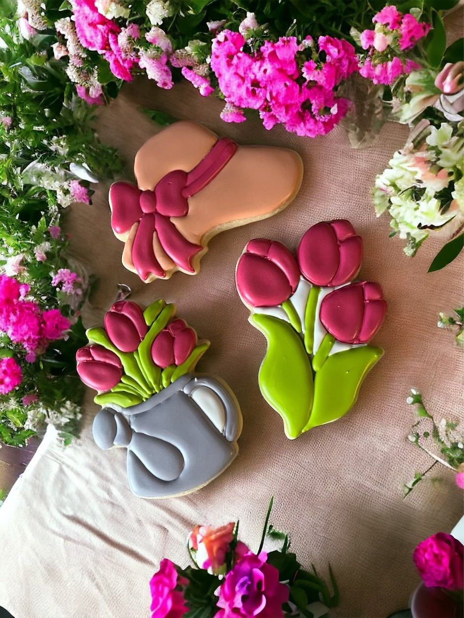 CLASS IS FULL! Decorating Tulip Cookies with Nina\u2019s Sugar Cookies