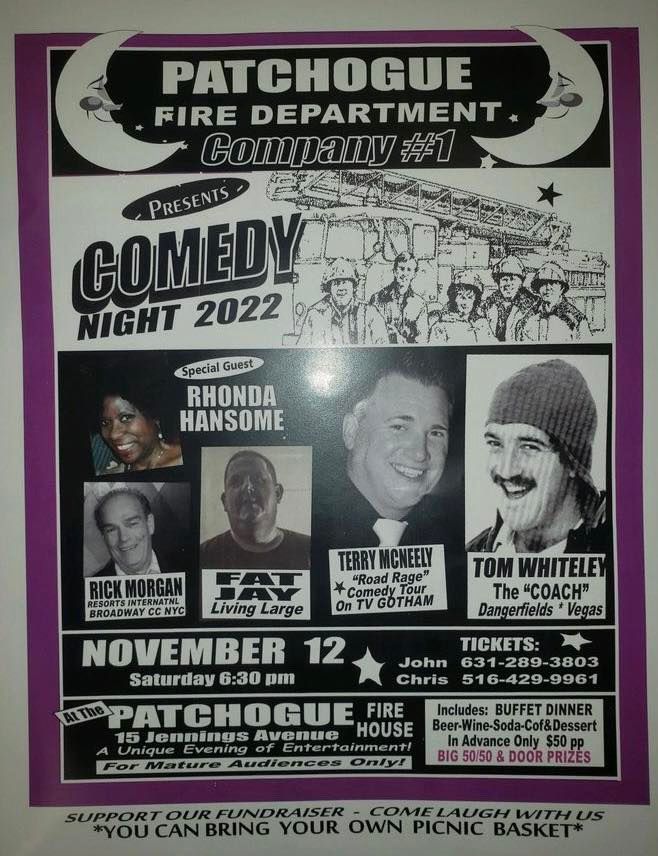 Patchogue Fire Department Engine Company #1 Annual Comedy Night