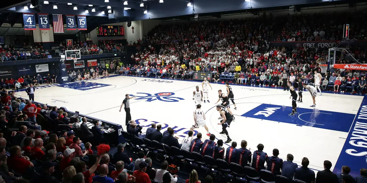 Parking Gonzaga Bulldogs at Saint Mary's Gaels Womens Soccer