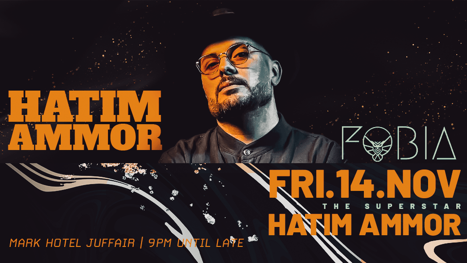 Hatim Ammor live at Fobia Club Lounge