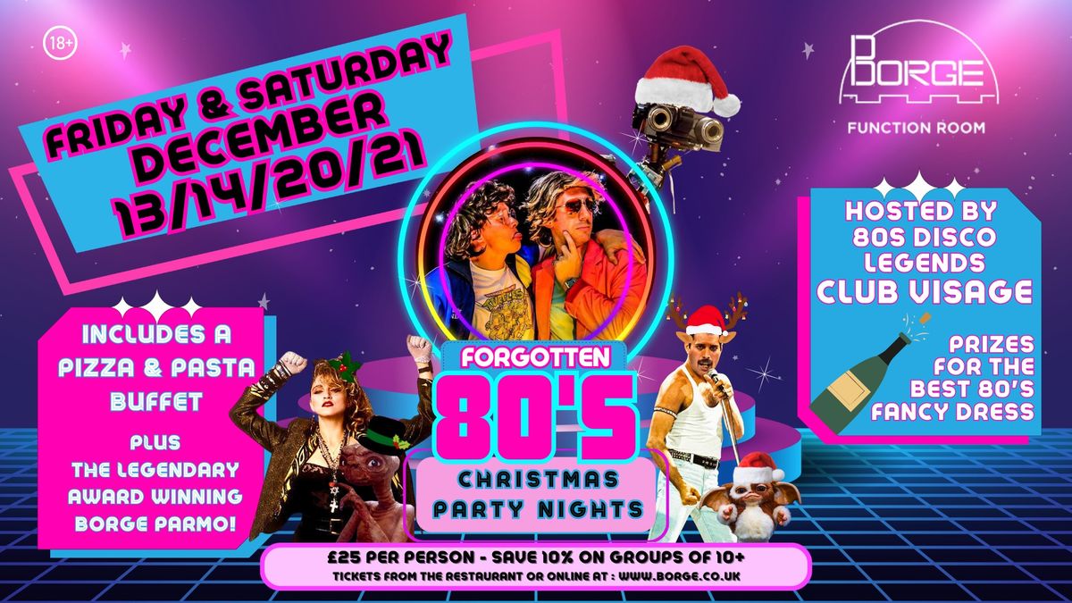 Forgotten 80's - Xmas Party 4 - SOLD OUT!!!