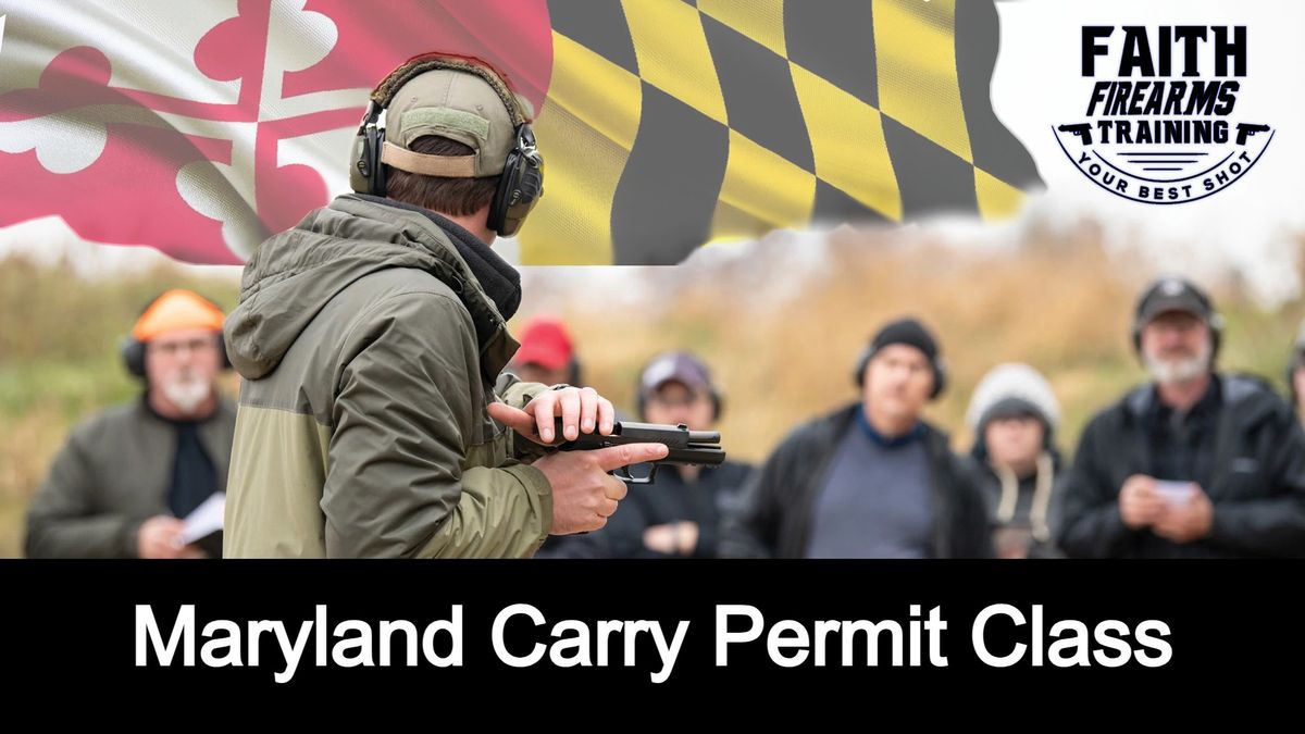 MD Carry Permit Training