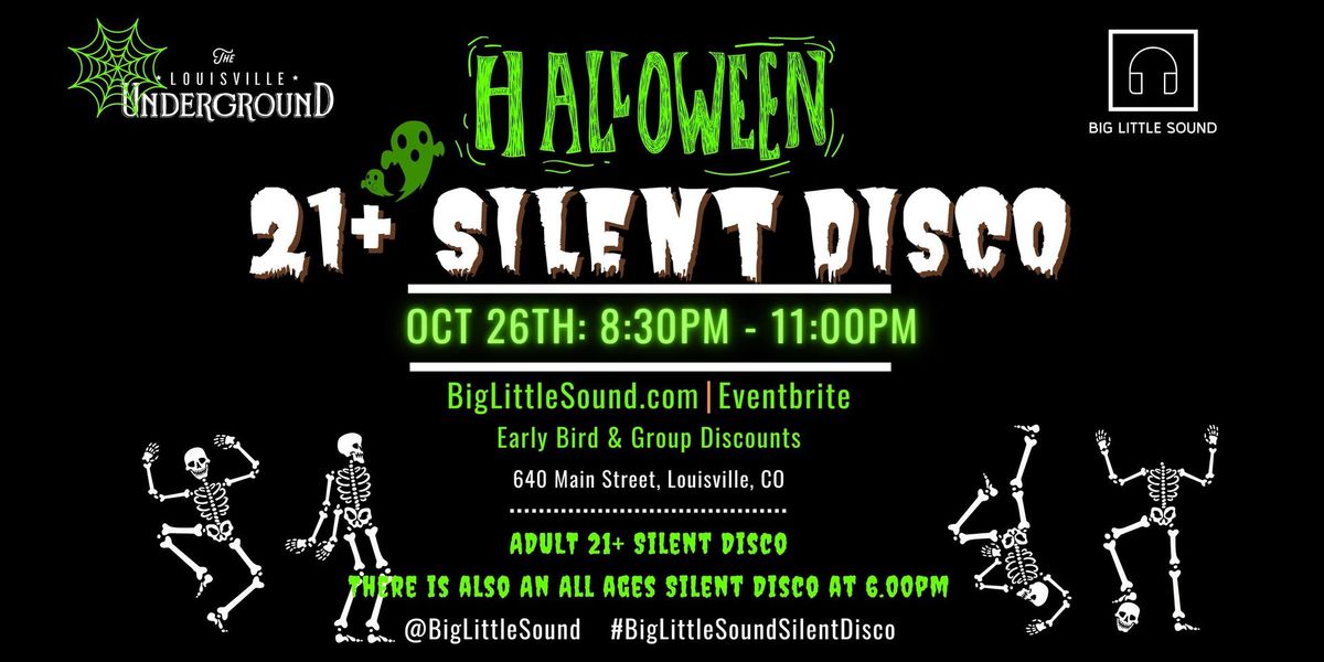 21+ Halloween Silent Disco