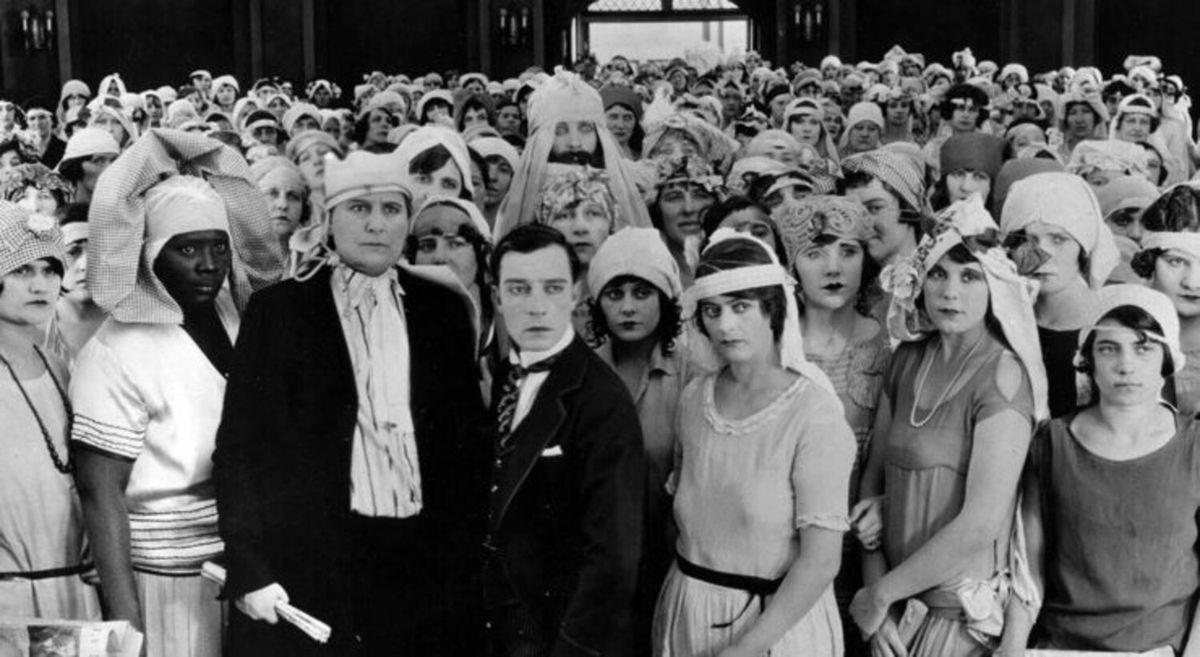 Love  Luck and Laughter: A Buster Keaton Double Feature - Silent Movie